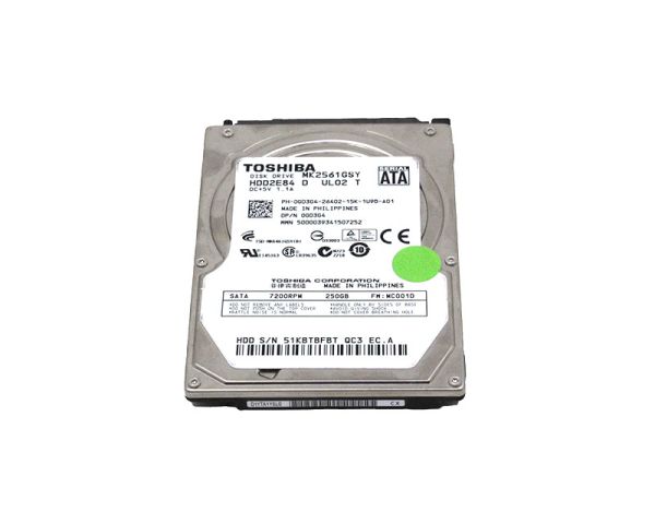 0GD3G4 Dell 250GB 7200RPM SATA 3Gb/s 16MB Cache 2.5-inch Hard Drive