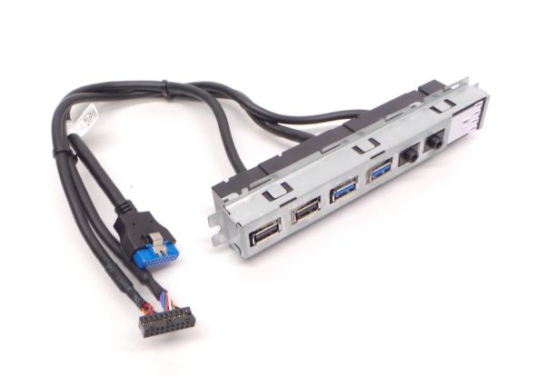 HJ318 Dell Front I/O Audio USB Panel for Optiplex GX 740