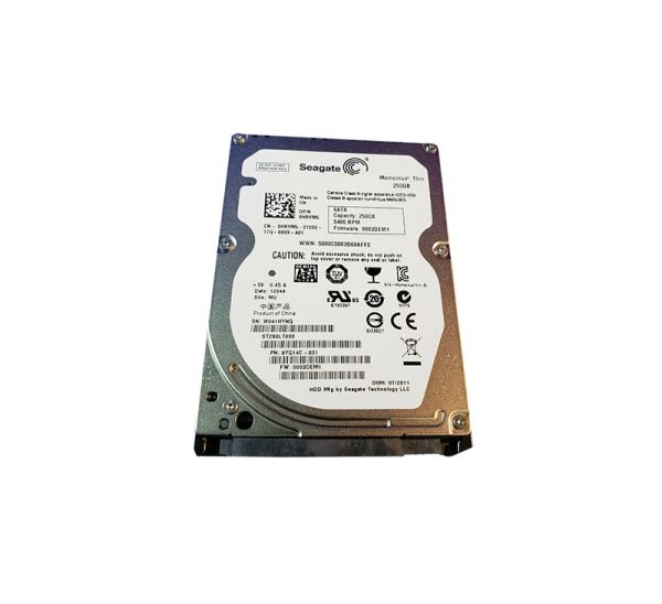 0HRYM5 Dell 250GB 5400RPM SATA 3Gb/s 16MB Cache 2.5-inch Laptop Hard Drive
