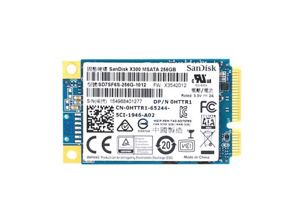 0HTTR1 Dell 256GB TLC SATA 6Gb/s mSATA Solid State Drive