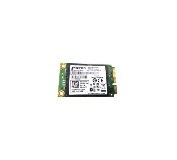 0K0NTT Dell 256GB Multi-Level Cell (MLC) SATA 6Gb/s mSATA Solid State Drive