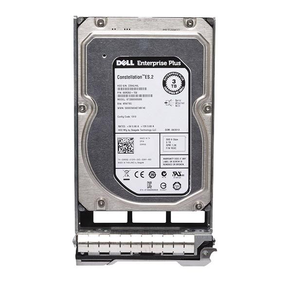0KK92 Dell 3TB 7200RPM SAS 6Gb/s LFF 3.5-inhc Hard Drive