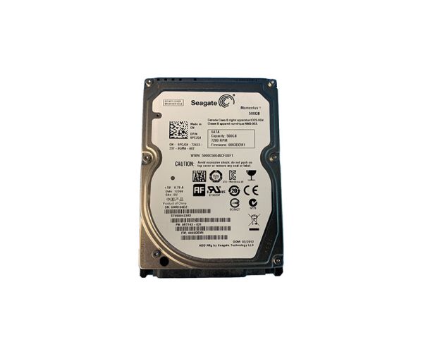 0PCJG4 Dell 500GB 7200RPM SATA 3Gb/s 16MB Cache 2.5-inch Hard Drive