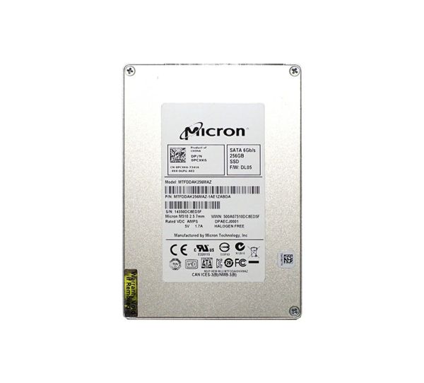 0PCXK6 Dell 256GB Multi-Level Cell (MLC) SATA 6Gb/s 2.5-inch Solid State Drive