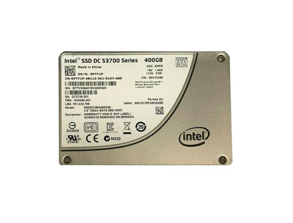0PTY1P Dell 400GB Multi-Level Cell (MLC) SATA 6Gb/s 2.5-inch Solid State Drive