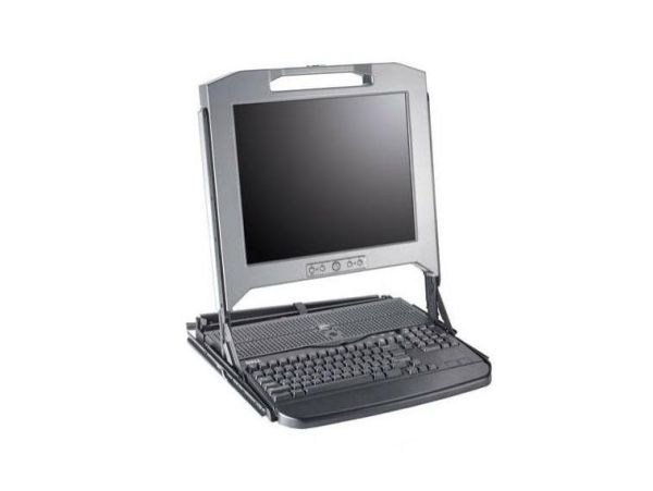 0RU943 Dell 17-inch Rackmount LCD Panel with Keyboard