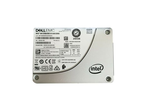 0T1WH8 Dell DC S4610 240GB Triple-Level Cell SATA 6Gb/s 2.5-inch Solid State Drive
