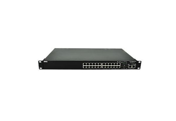 0TF096 Dell PowerConnect 3424 24 x Ports 10/100Base-T Managed Fast Ethernet Network Switch