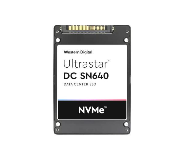 0TS1960 Western Digital Ultrastar DC SN640 960GB Triple-Level Cell PCI Express NVMe 3.1 x4 U.2 2.5-Inch Solid State Drive