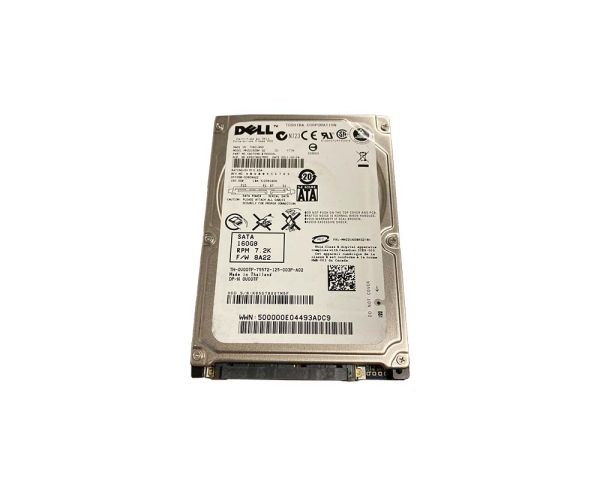 0U007F Dell 160GB 7200RPM SATA 2.5-inch Hard Drive