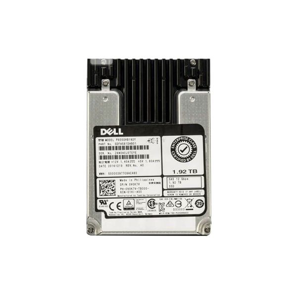 0V0K7V Dell 1.9TB SAS 12Gb/s 2.5-inch Solid State Drive