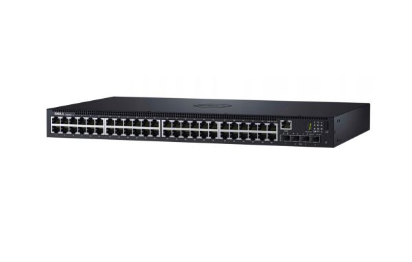 0V143P Dell PowerConnect N1500 Series N1548 48 x Ports 10/100/1000 + 4 x Ports 10 Gigabit Ethernet SFP Layer 2 Managed Ethernet Switch