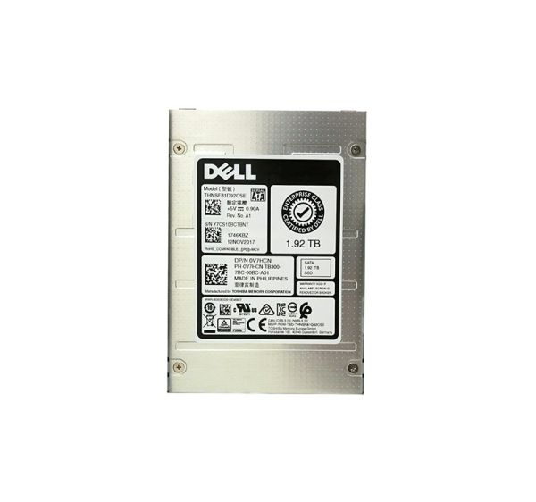 0V7HCN Dell 1.92TB SATA Read Intensive 2.5-inch Solid State Drive