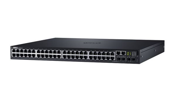 0W2KW5 Dell Networking S3148P 48 x Port PoE 10/100/1000Base-TX + 2 x SFP+ Ports + 2 x Combo SFP Ports Layer 3 Managed Rack-mountable Network Switch