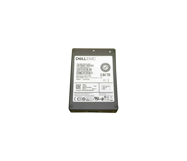 0X8F87 Dell 3.84TB Triple-Level Cell SAS 12Gb/s 2.5-inch Solid State Drive for PowerEdge R6415 Server