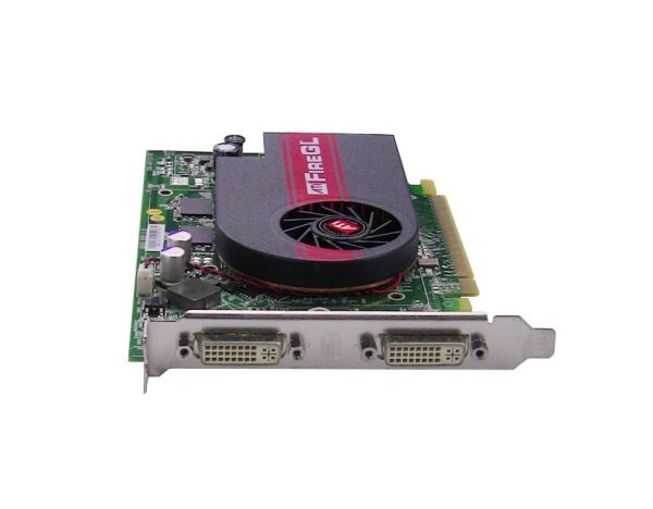 0YG666 Dell ATI FIRE GL V3400 PCI Express 128MB GDDR3 SDRAM Dual DVI HDTV OUT Graphics Card without Cable