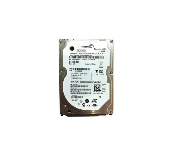 0YH412 Dell 60GB 5400RPM SATA 1.5Gb/s 8MB Cache 2.5-inch Hard Drive