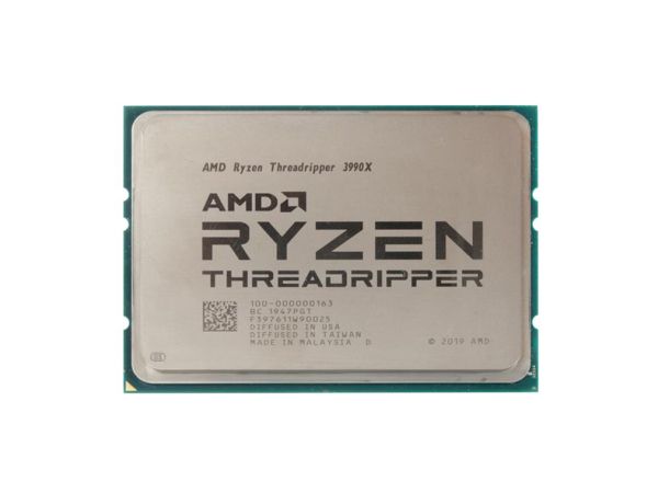 100-100000163WOF AMD Ryzen Threadripper 3990X Tetrahexaconta-core (64 Core) 2.9GHz 256MB L3 Cache Socket sTRX4 Processor