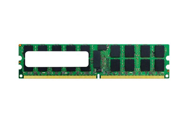 A0455466 Dell 2GB DDR2-400MHz PC2-3200 ECC Registered CL3 240-Pin RDIMM 1.8V Dual Rank Memory Module