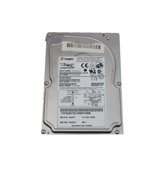 10L6017 IBM 9.1GB 10000RPM SCSI Ultra-2 Wide 80-Pin Hot Swapable 3.5-inch Hard Drive