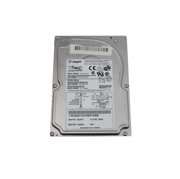 10L6018 IBM 9.1GB 10000RPM SCSI Ultra-2 Wide 80-Pin Hot Swapable 3.5-inch Hard Drive