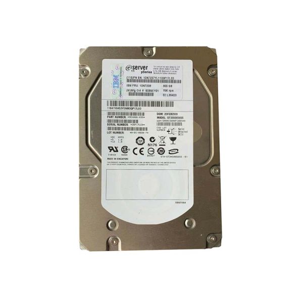 10N7207 IBM 300GB 15000RPM SAS 3.5-inch Hard Drive