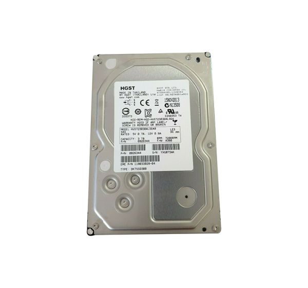 118033028-04 EMC Corporation 3TB 7200RPM SAS 6Gb/s 3.5-inch Hard Drive