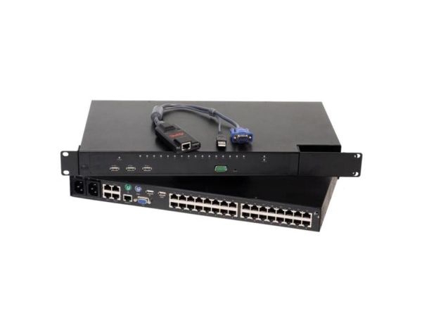 147093-001 HP Server Console 8-Port PS/2 Rackmount KVM Switch