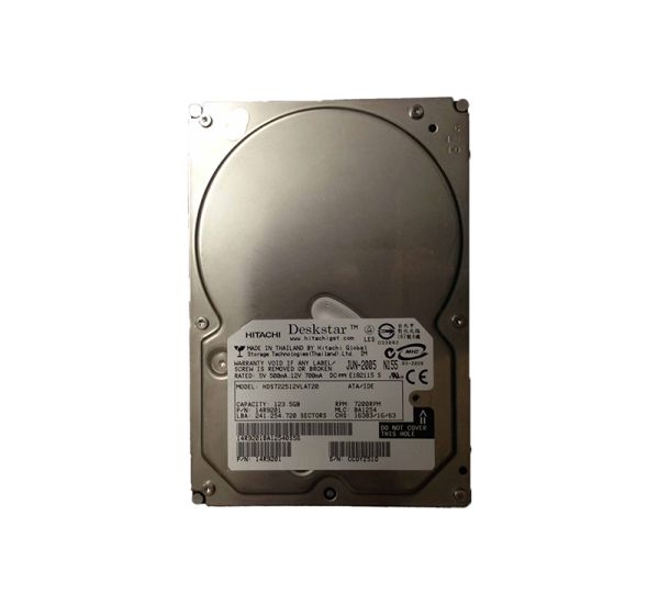 14R9201 IBM Deskstar 7K250 120GB 7200RPM IDE 2MB Cache 3.5-inch Hard Disk Drive