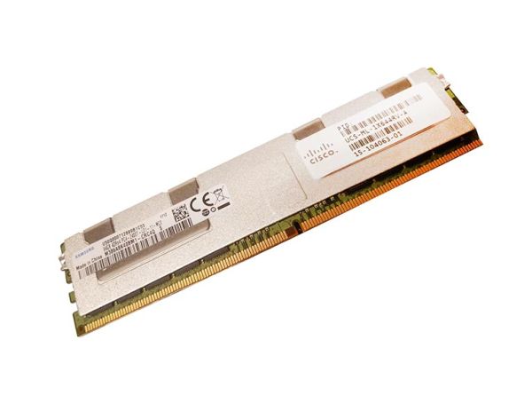 15-104063-01 Cisco 64GB DDR4-2400MHz PC4-19200 ECC Registered CL17 288-Pin Load Reduced DIMM 1.2V Quad Rank Memory Module
