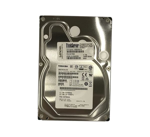 16-006871 Lenovo 1TB SAS 7200RPM Hard Drive