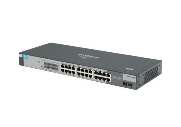 1800-24G HP ProCurve 24-Port 10/100/1000 Managed Gigabit Ethernet Switch