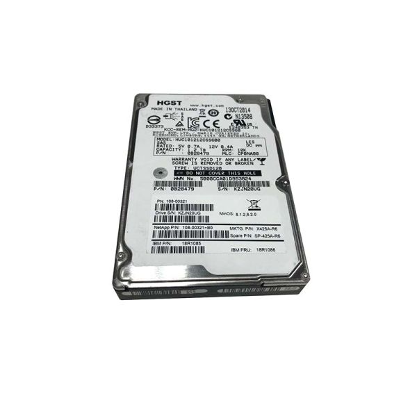 18R1086 IBM 1.2TB 10000RPM SAS 6GB/s 2.5-inch Hard Drive with Tray