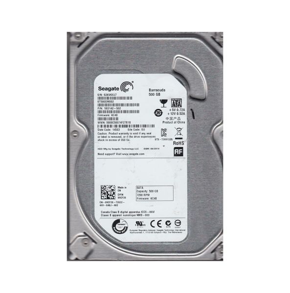 1BD142-502 Seagate 500GB 7200RPM SATA 6Gb/s 3.5-inch Hard Drive