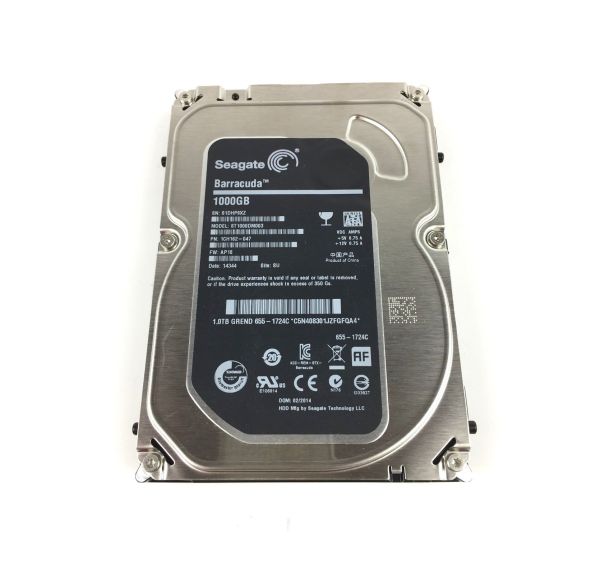 1CH162-047 Seagate 1TB 7200RPM SATA 6Gb/s 3.5-inch Hard Drive