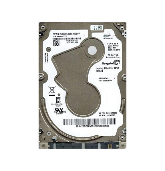 1E9142-070 Seagate 500GB 5400RPM SATA 6Gb/s 2.5-inch Hard Drive