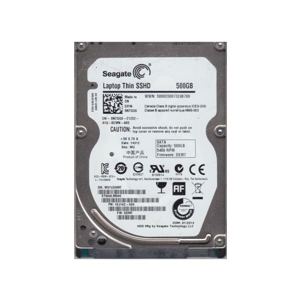 1EJ162-036 Seagate 500GB 5400RPM SATA 6Gb/s 2.5-inch Hard Drive