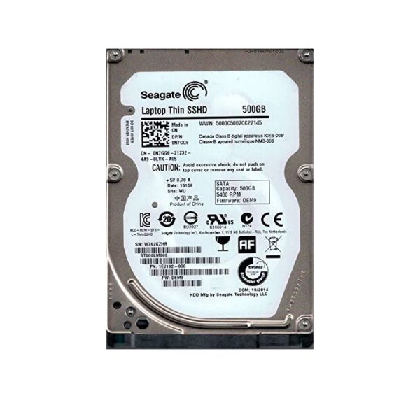 1EJ162-038 Seagate 500GB 5400RPM SATA 6Gb/s 2.5-inch Hard Drive