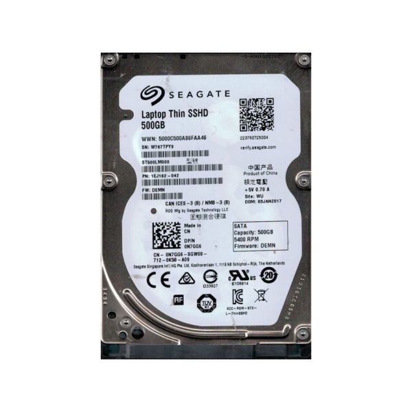 1EJ162-042 Seagate 500GB 5400RPM SATA 6Gb/s 2.5-inch Hard Drive