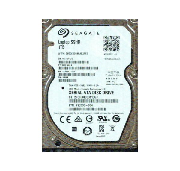 1EJ164-626 Seagate 1TB 5400RPM SATA 6Gb/s 2.5-inch Hard Drive