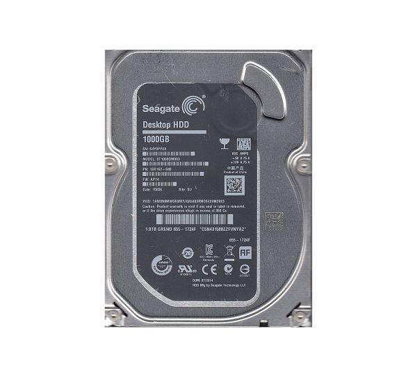 1ER162-040 Seagate 1TB 7200RPM SATA 6Gb/s 3.5-inch Hard Drive