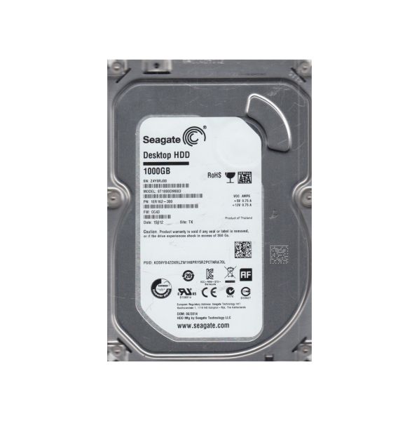1ER162-300 Seagate 1TB 7200RPM SATA 6Gb/s 3.5-inch Hard Drive
