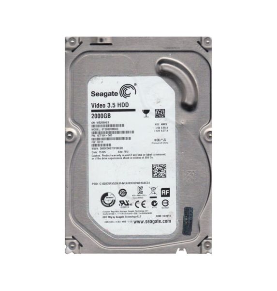 1ET164-500 Seagate 2TB 5900RPM SATA 6Gb/s 3.5-inch Hard Drive