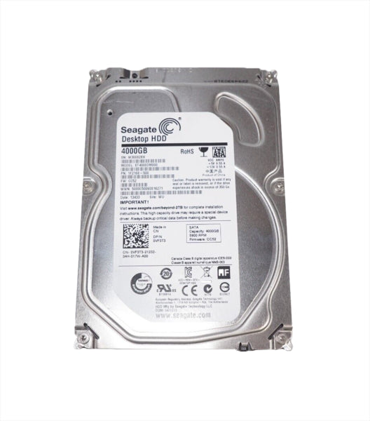 1F2168-500 Seagate 4TB 5900RPM SATA 6Gb/s 64MB Cache 3.5-inch Hard Drive