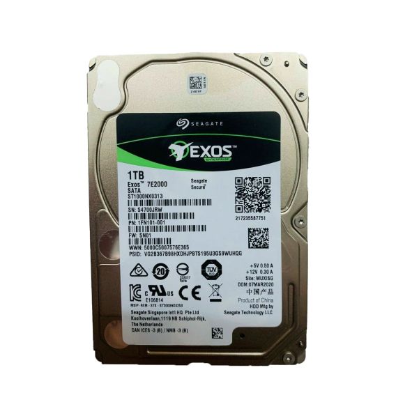 1FN101-001 Seagate 1TB 7200RPM SATA 6Gb/s 2.5-inch Hard Drive