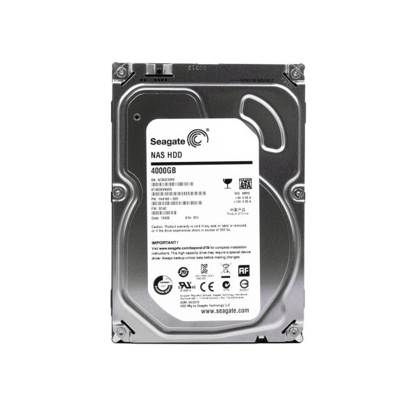 1H4168-505 Seagate NAS 4TB 5900RPM SATA 6Gb/s 64MB Cache 3.5-inch Hard Drive