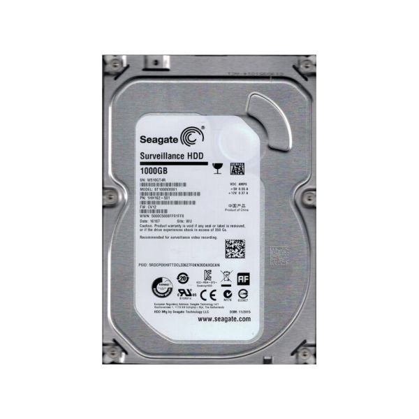 1HH162-501 Seagate 1TB 5900RPM SATA 6Gb/s 3.5-inch Hard Drive