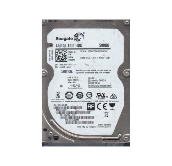 1KJ152-033 Seagate 500GB 7200RPM SATA 3Gb/s 2.5-inch Hard Drive