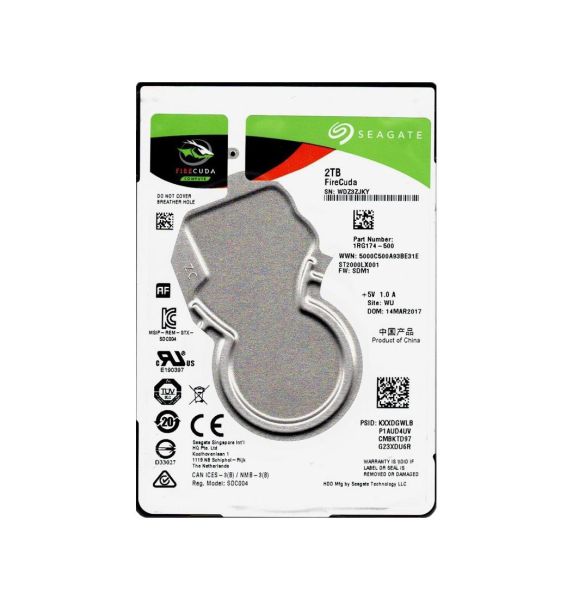 1RG174-500 Seagate 2TB 5400RPM SATA 6Gb/s 2.5-inch Hard Drive