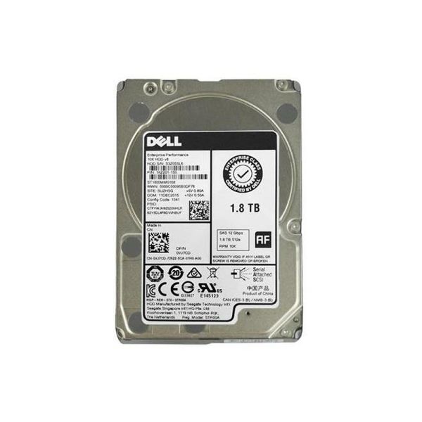 1XZ201-150 Seagate Performance 10K.8 1.8TB SAS 12Gb/s 128MB Cache 2.5-inch Enterprise Hard Drive